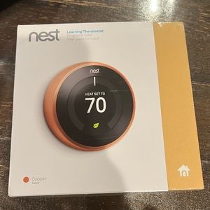 NEST learning thermostat — NEW/ never been used